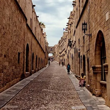 Old Town Maisonette Rhodes City Exterior photo